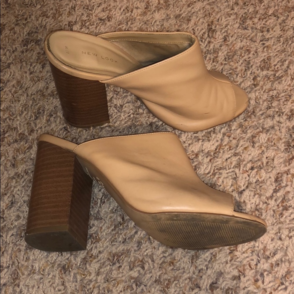 Beige Mules! - Picture 2 of 3